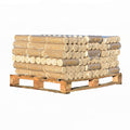Bricchette di legno – mezza pallet