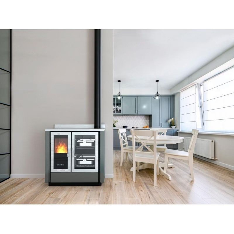 Forno a legna con due forni LINCAR Fusion – 8,4 kW