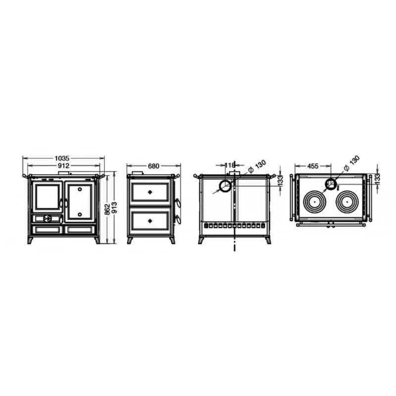 THERMOROSSI Margherita Evo – 12.1 kW