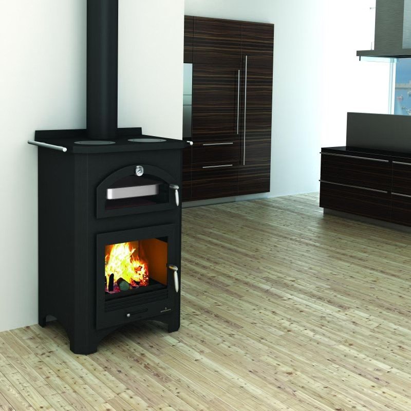 Stufa a legna con forno BRONPI Monza – 14 kW